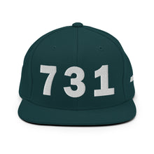 Load image into Gallery viewer, 731 Area Code Snapback Hat