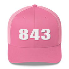 Load image into Gallery viewer, 843 Area Code Trucker Hat