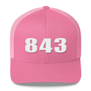 843 Area Code Trucker Hat