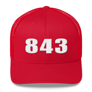 843 Area Code Trucker Hat