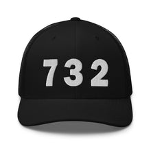 Load image into Gallery viewer, 732 Area Code Trucker Cap