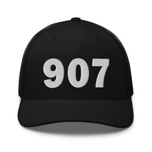 Load image into Gallery viewer, 907 Area Code Trucker Cap