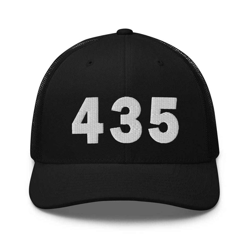 435 Area Code Trucker Cap