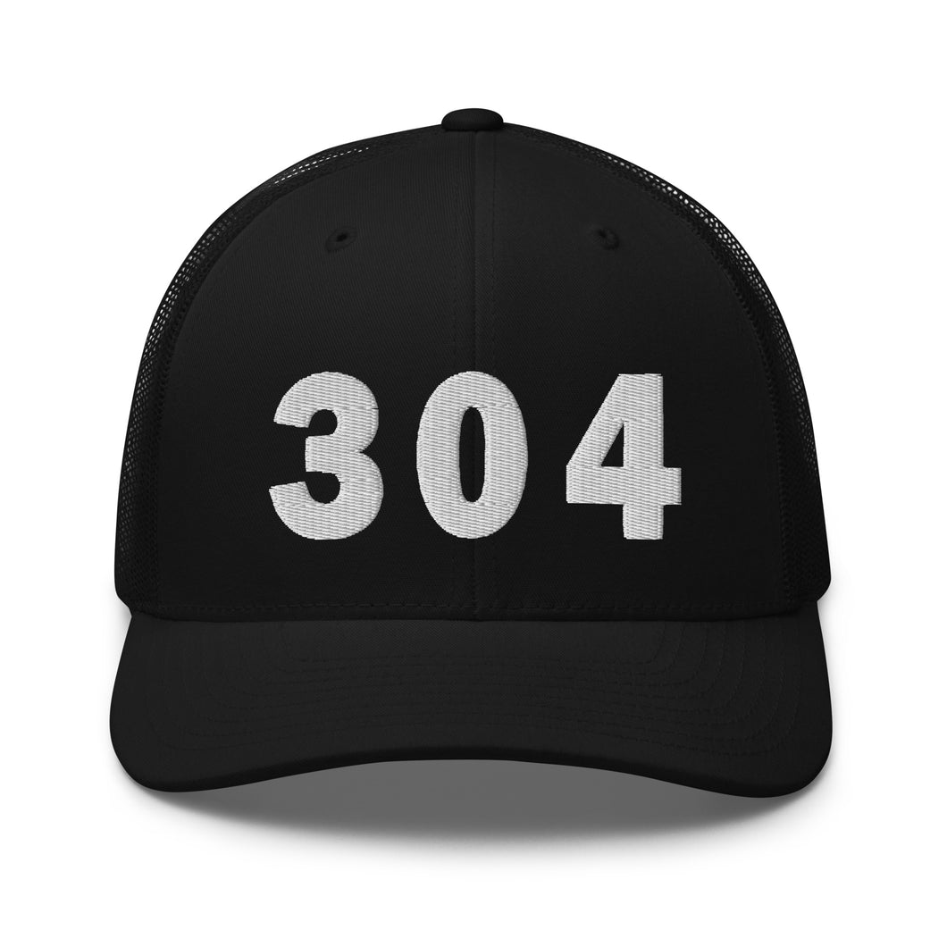 304 Area Code Trucker Cap