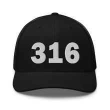 Load image into Gallery viewer, 316 Area Code Trucker Cap