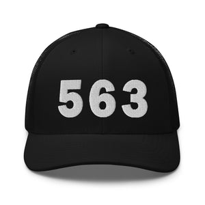 563 Area Code Trucker Cap