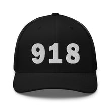 Load image into Gallery viewer, 918 Area Code Trucker Cap