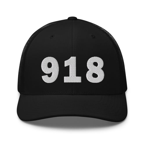 918 Area Code Trucker Cap