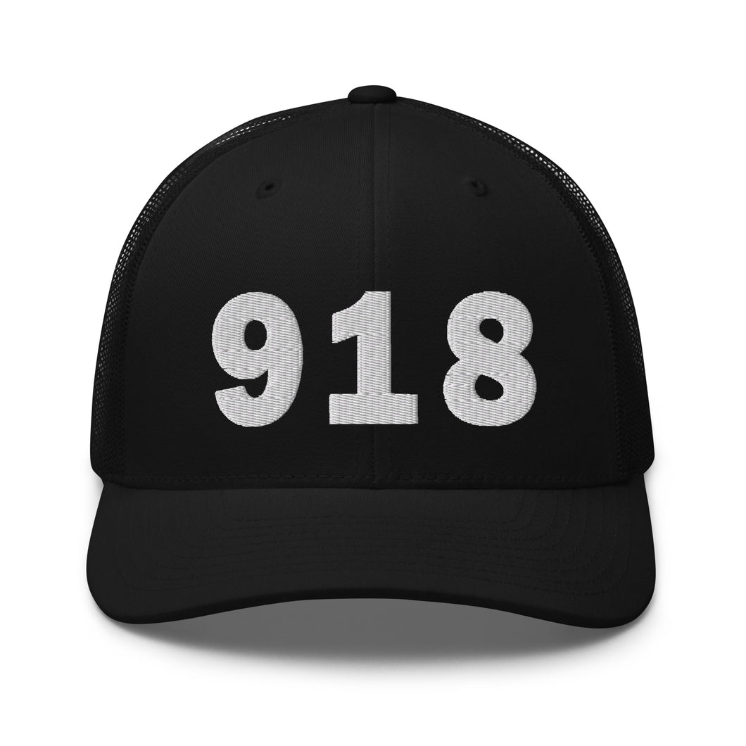 918 Area Code Trucker Cap