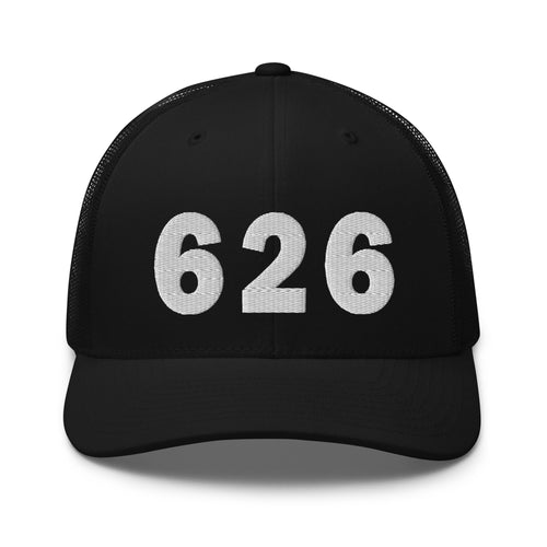 626 Area Code Trucker Cap