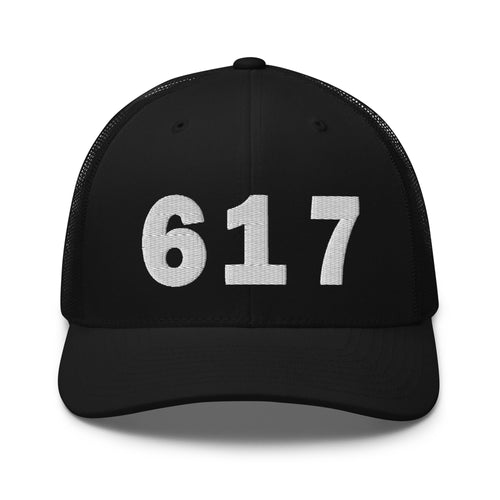 617 Area Code Trucker Cap