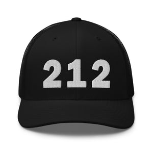 212 Area Code Trucker Cap