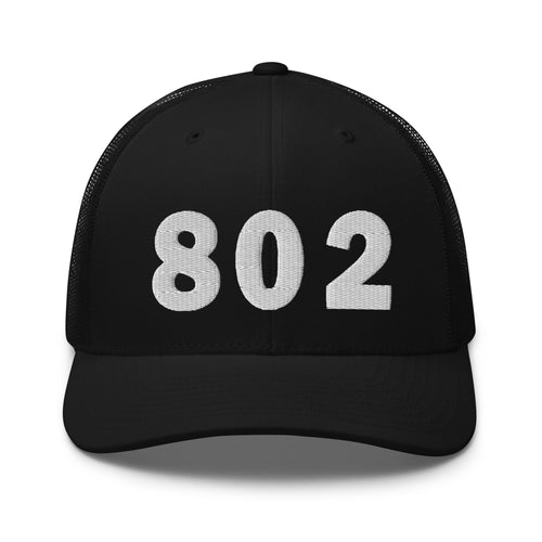 802 Area Code Trucker Hat