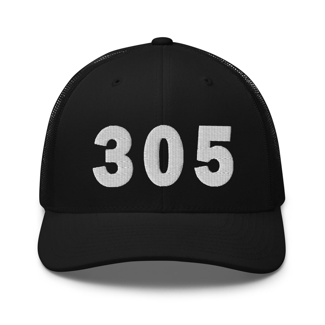 305 Area Code Trucker Cap