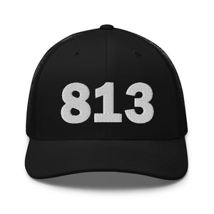 813 Area Code Trucker Cap