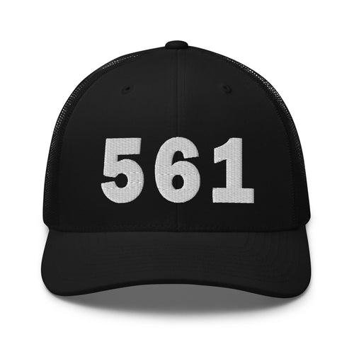 561 Area Code Trucker Cap