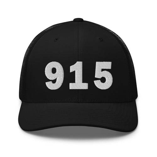 915 Area Code Trucker Cap