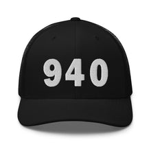 Load image into Gallery viewer, 940 Area Code Trucker Cap