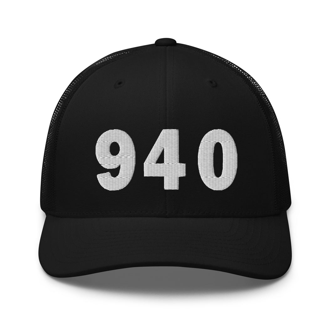 940 Area Code Trucker Cap