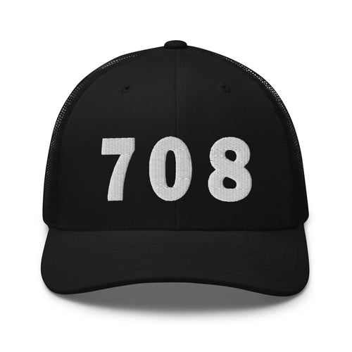 708 Area Code Trucker Cap