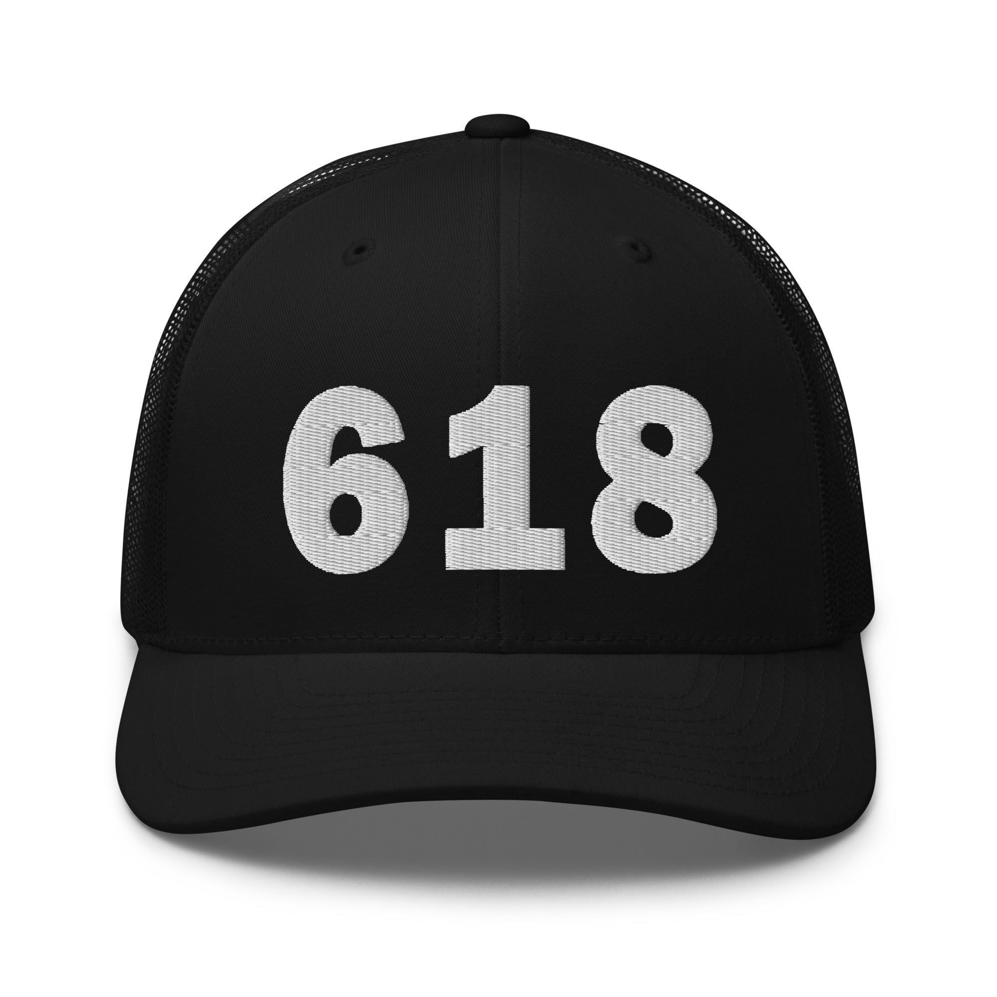 618 Area Code Trucker Cap – WhereIWasRaised