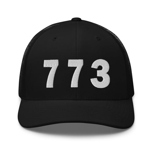 773 Area Code Trucker Cap
