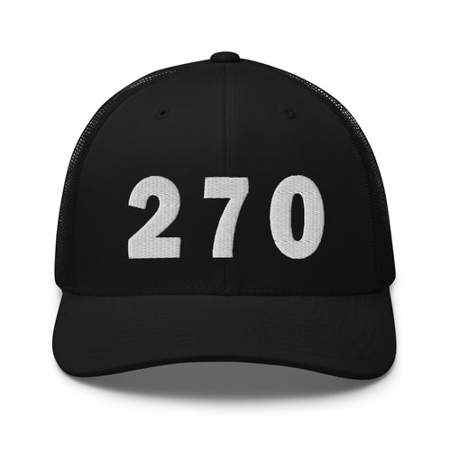 270 Area Code Trucker Cap