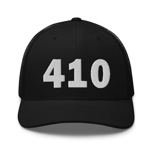 410 Area Code Trucker Cap