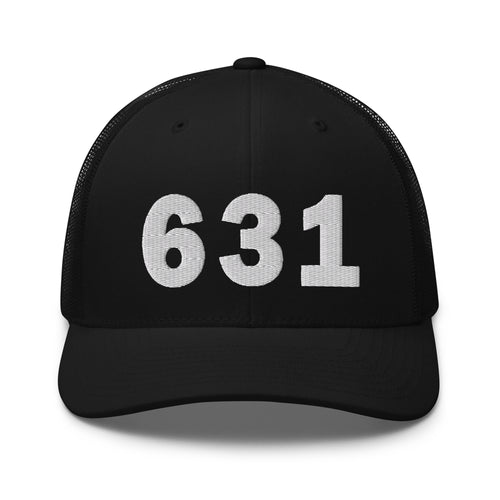 631 Area Code Trucker Cap