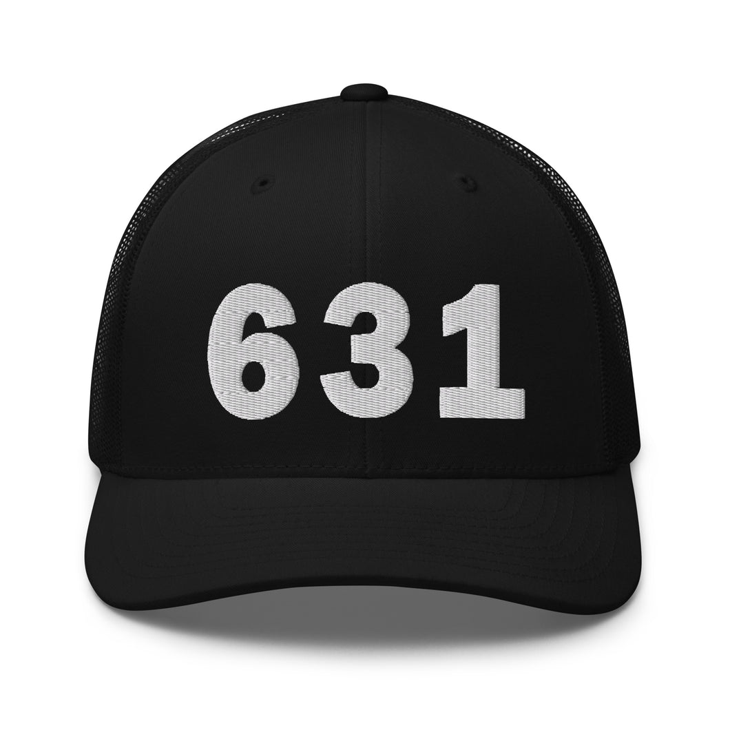 631 Area Code Trucker Cap