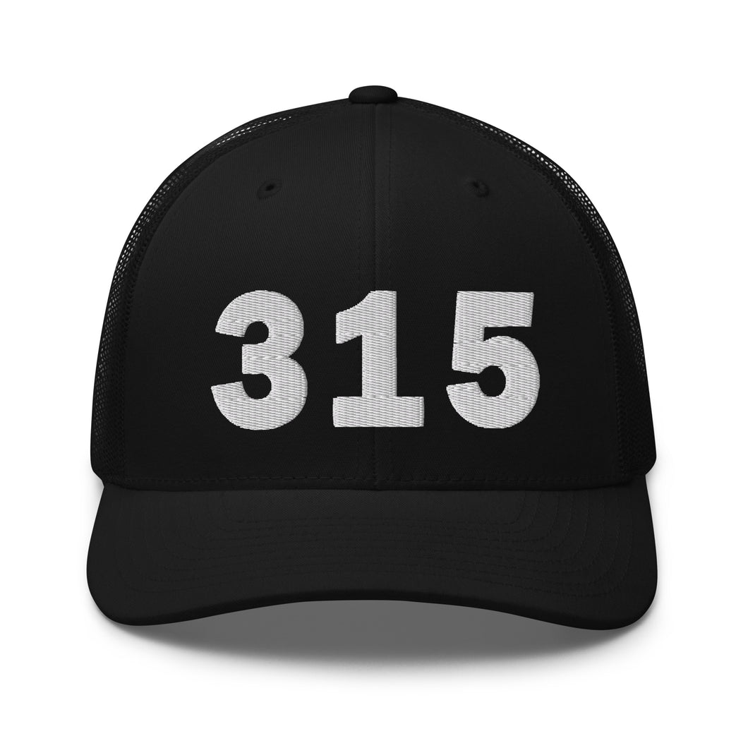 315 Area Code Trucker Cap