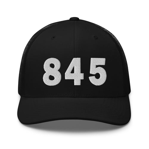 845 Area Code Trucker Cap