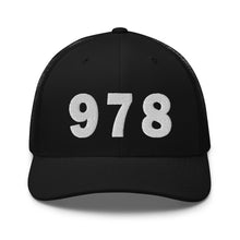 Load image into Gallery viewer, 978 Area Code Trucker Cap