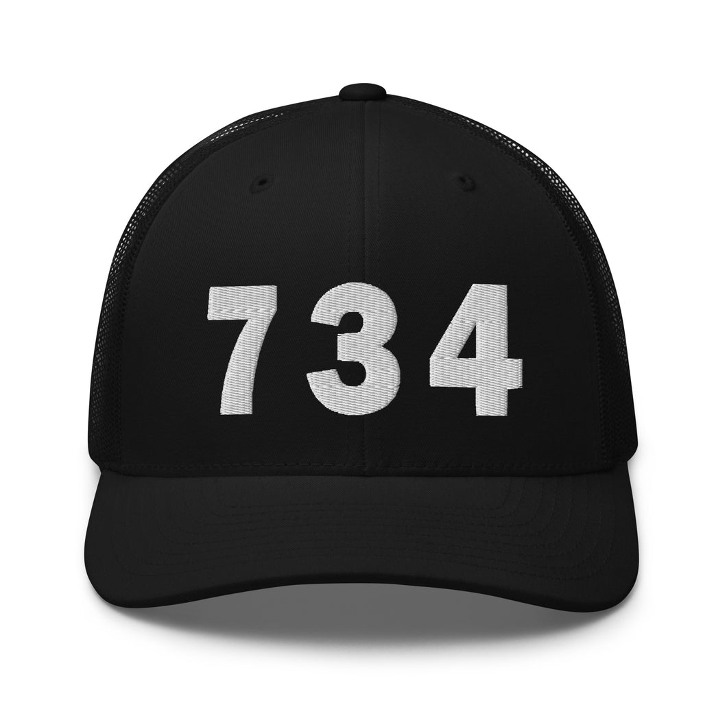 734 Area Code Trucker Cap