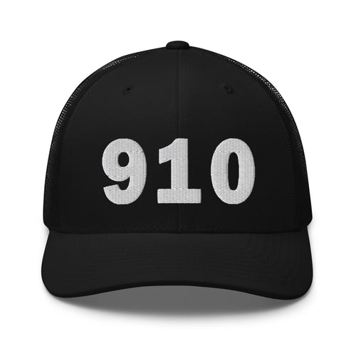 910 Area Code Trucker Cap