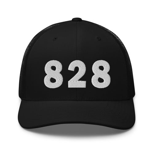 828 Area Code Trucker Cap