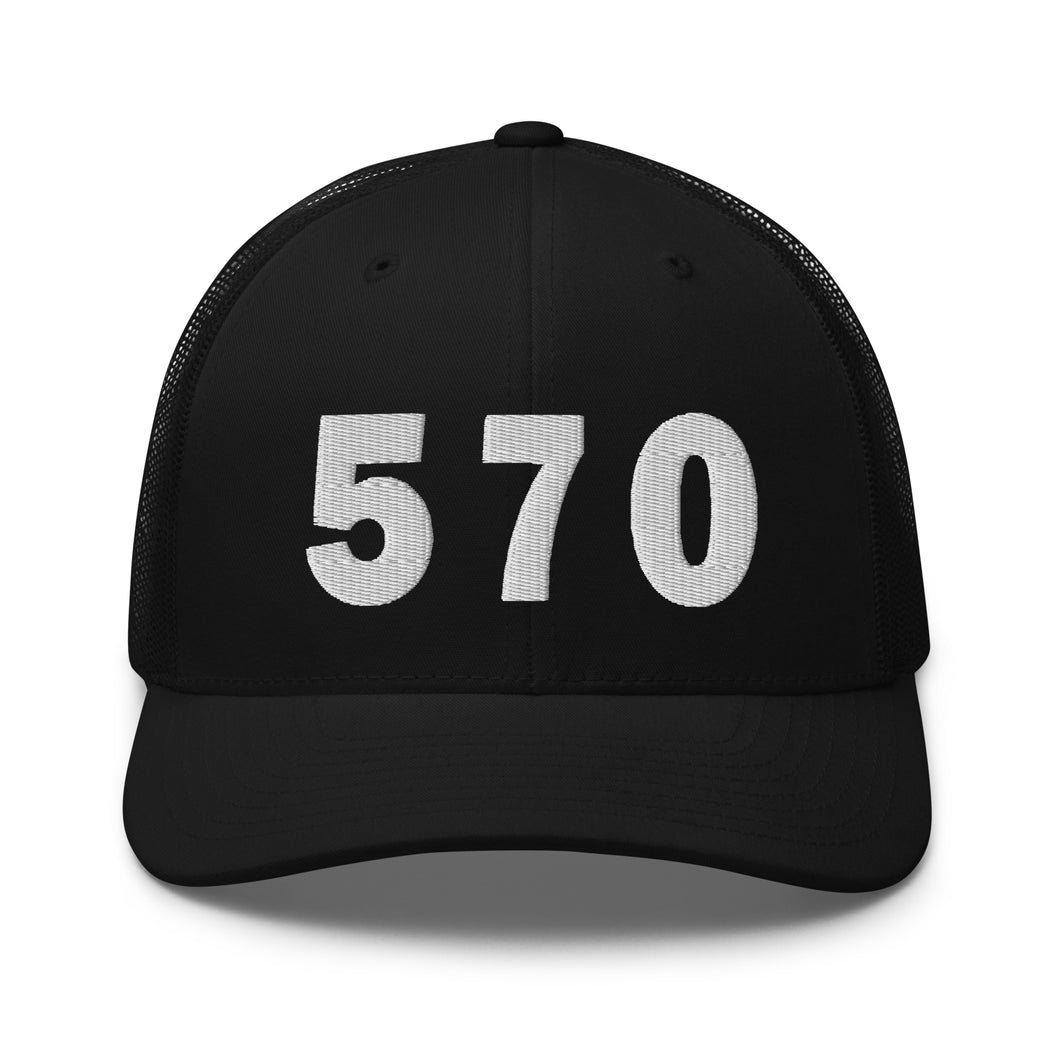 570 Area Code Trucker Cap