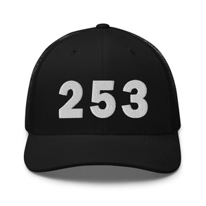 253 Area Code Trucker Cap