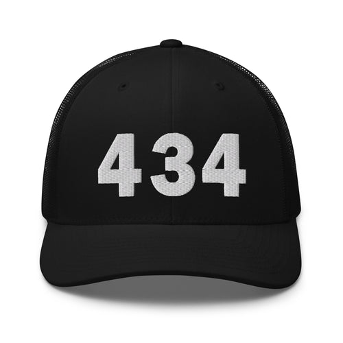 434 Area Code Trucker Cap