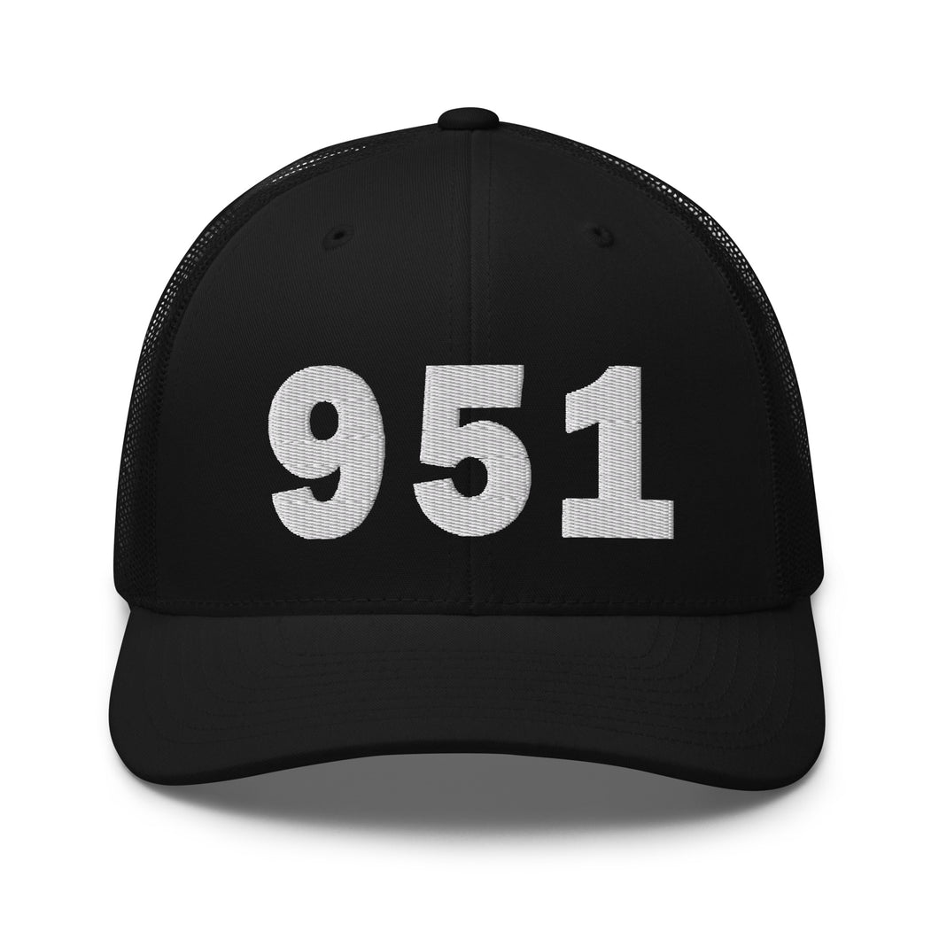 951 Area Code Trucker Cap