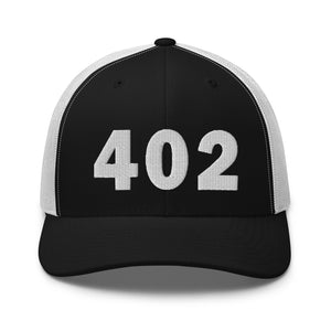 402 Area Code Trucker Cap