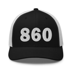 860 Area Code Trucker Cap