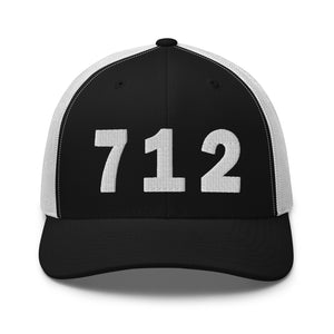 712 Area Code Trucker Cap