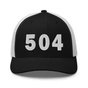 504 Area Code Trucker Cap