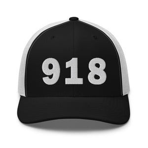 918 Area Code Trucker Cap