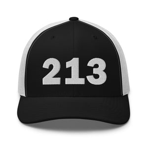 213 Area Code Trucker Cap