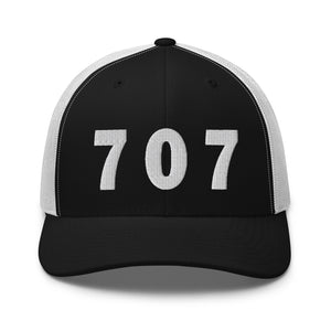 707 Area Code Trucker Cap