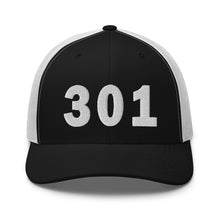 Load image into Gallery viewer, 301 Area Code Trucker Cap