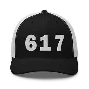 617 Area Code Trucker Cap