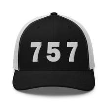 Load image into Gallery viewer, 757 Area Code Trucker Cap